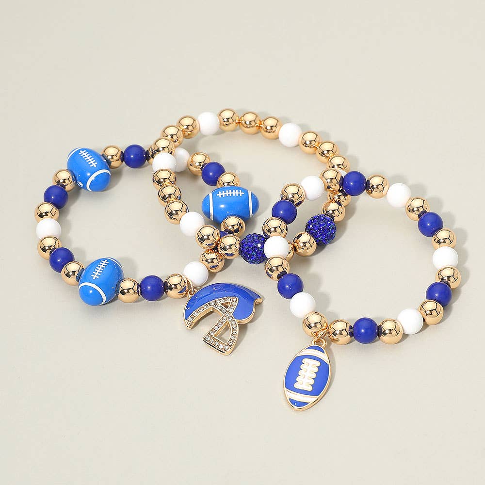 Game Day Football Helmet Charm