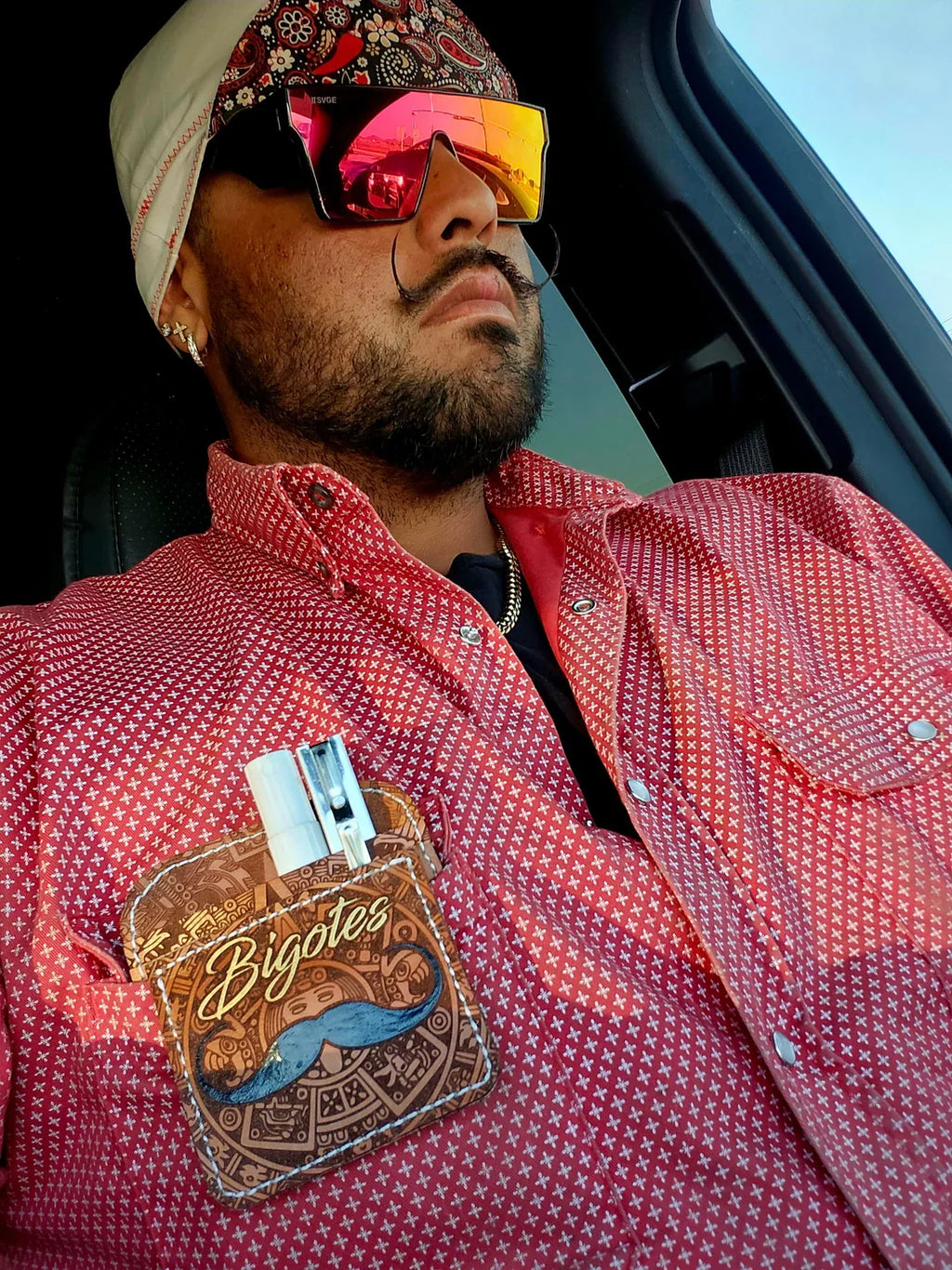 Alpha Red FR Pearl Snap – Western Flame-Resistant Work Shirt for Men
