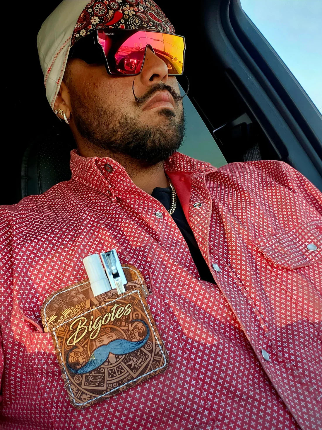 Alpha Red FR Pearl Snap – Western Flame-Resistant Work Shirt for Men