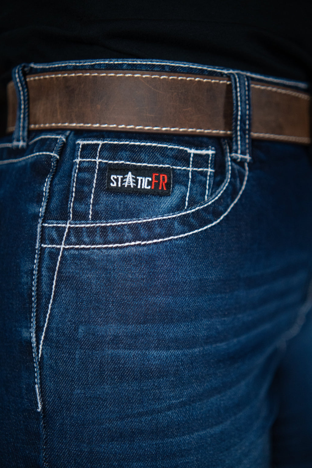 Women's FR High-Waisted Jeans – Western Flame-Resistant Work Denim for Women