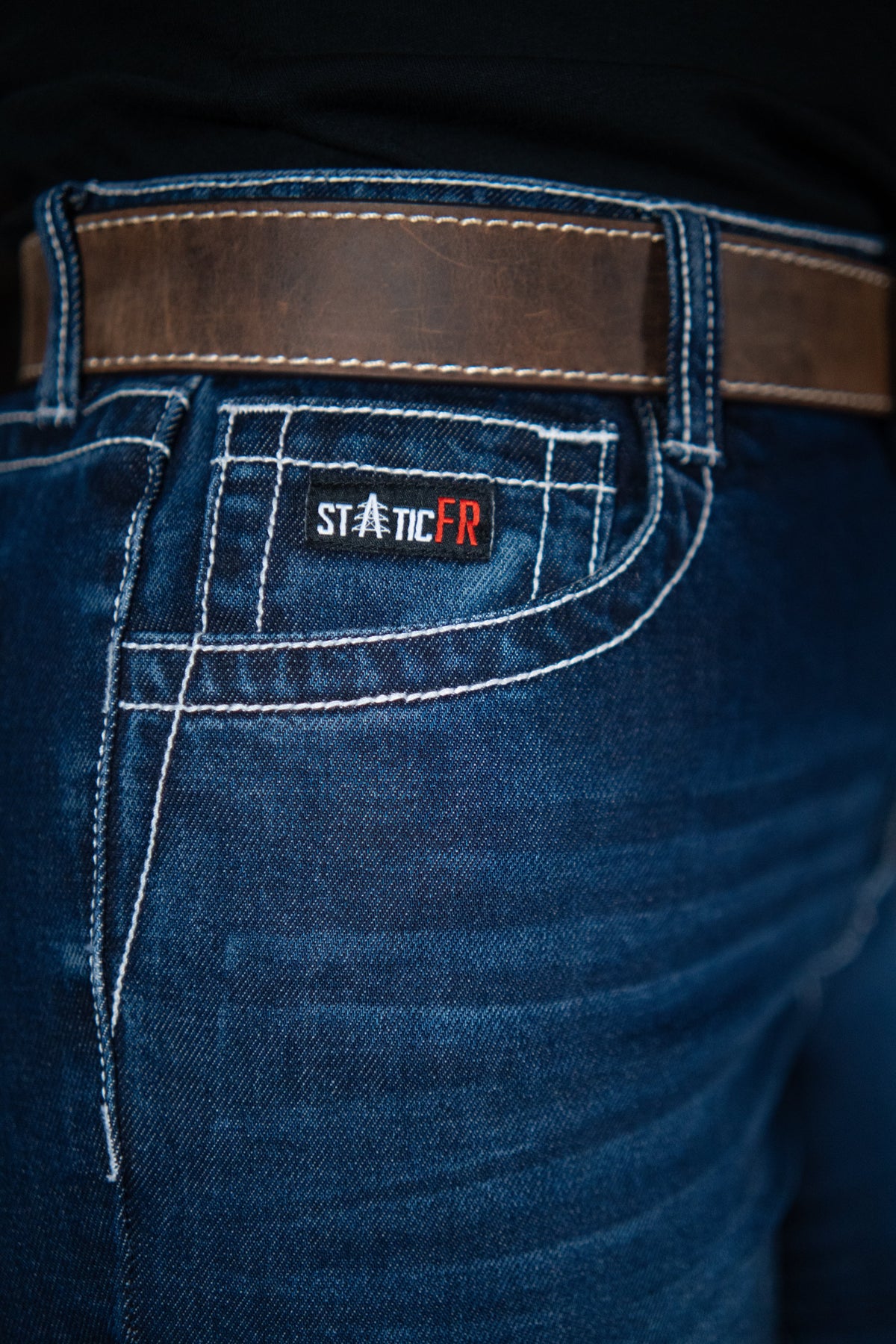 Women's FR High-Waisted Jeans – Western Flame-Resistant Work Denim for Women