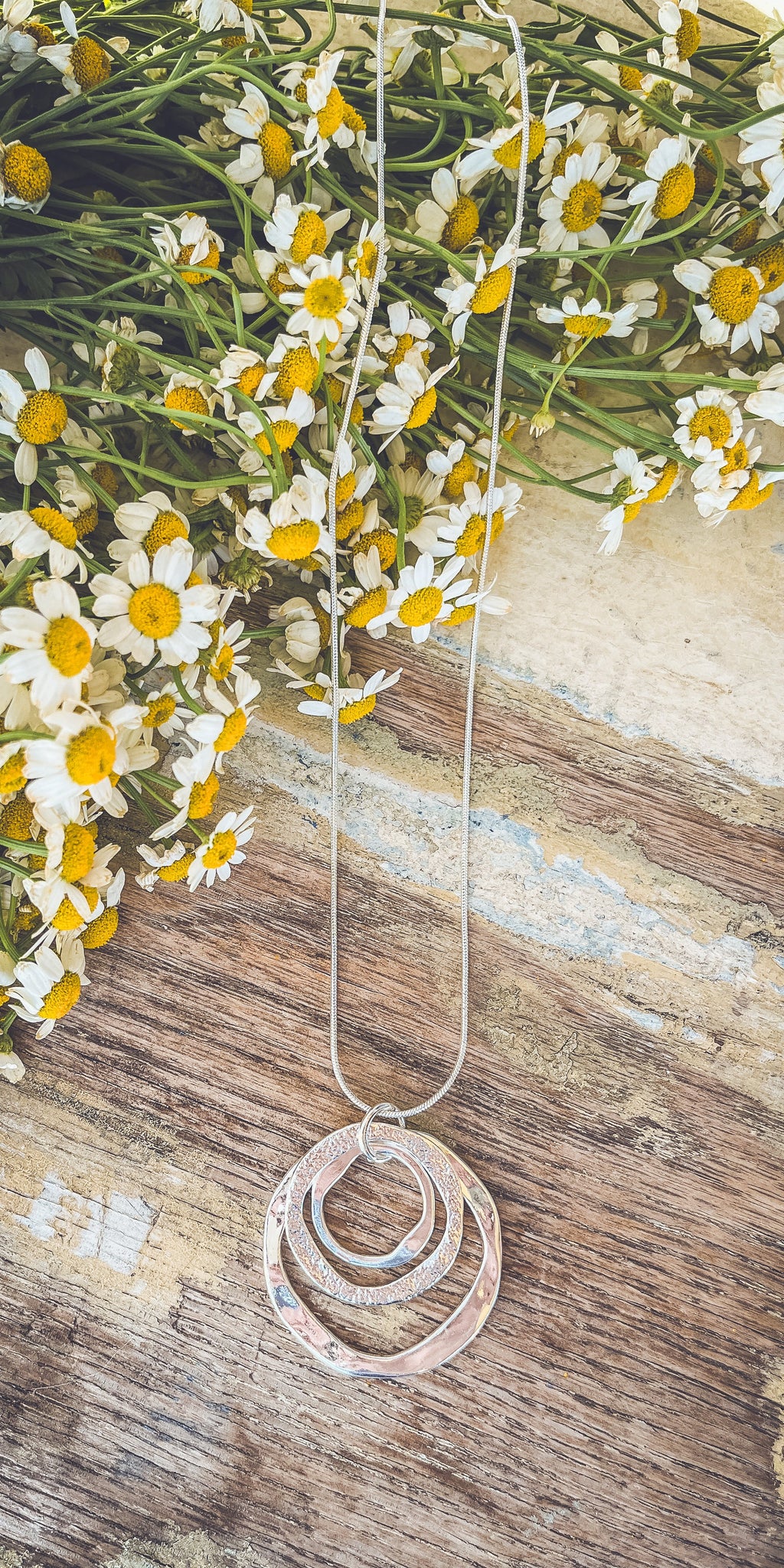 Boho Silver Pendant Necklace – Western Pendant Necklace for Women