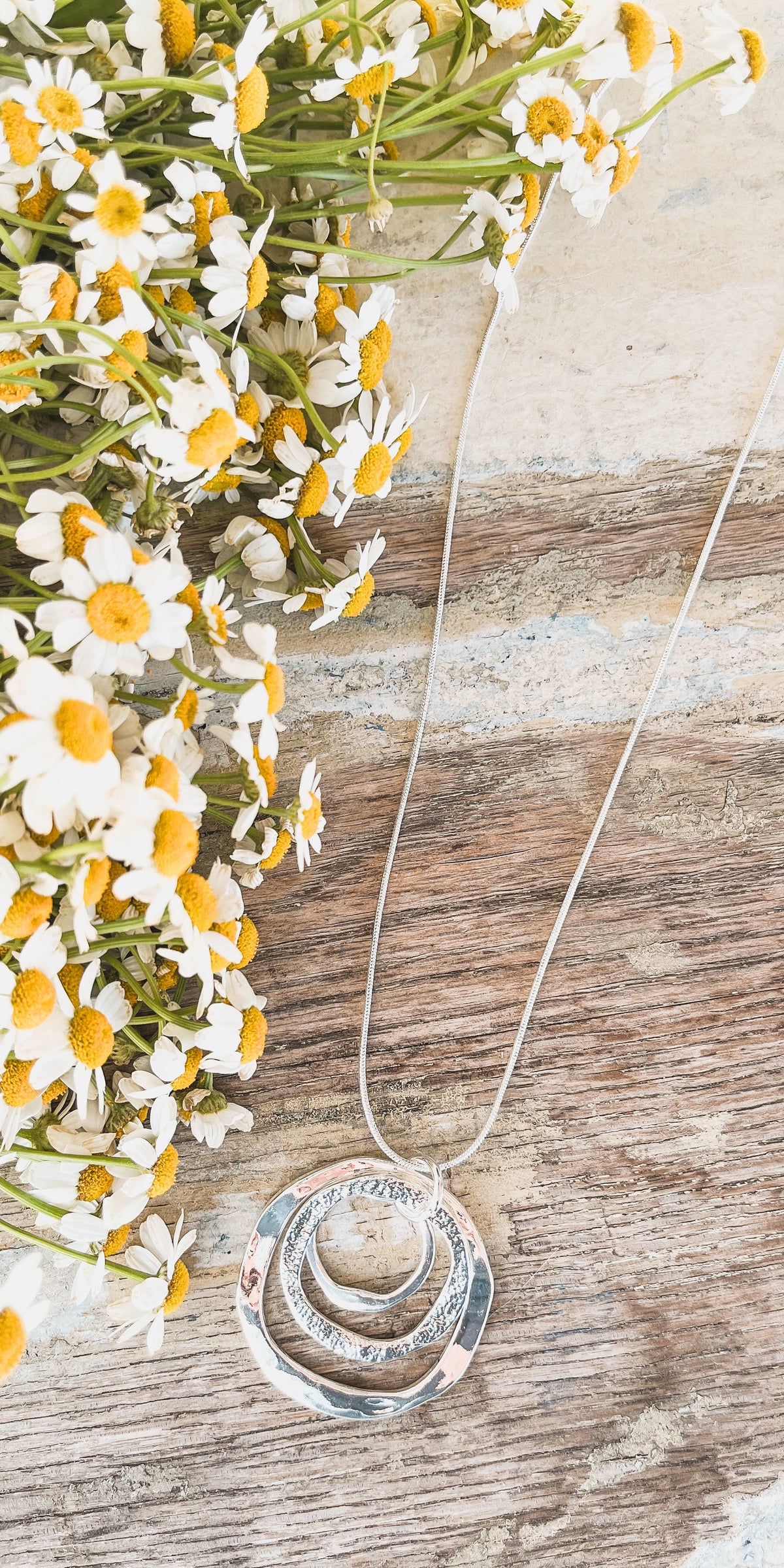 Boho Silver Pendant Necklace – Western Pendant Necklace for Women