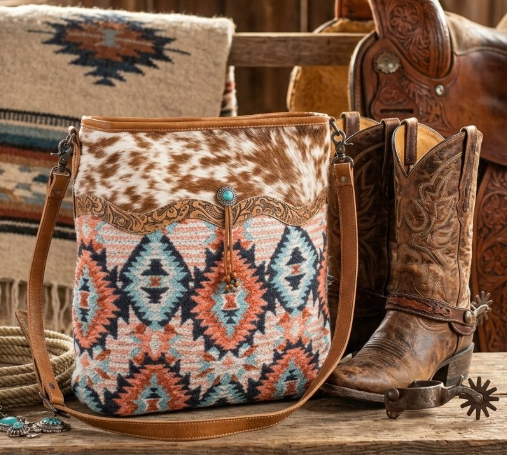 Aztec Wildflower Shoulder Bag