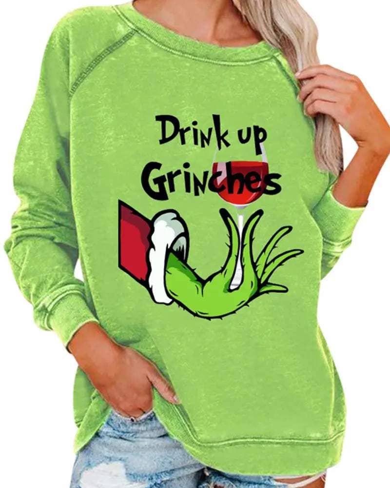 Grinch Long Sleeve Sweatshirt