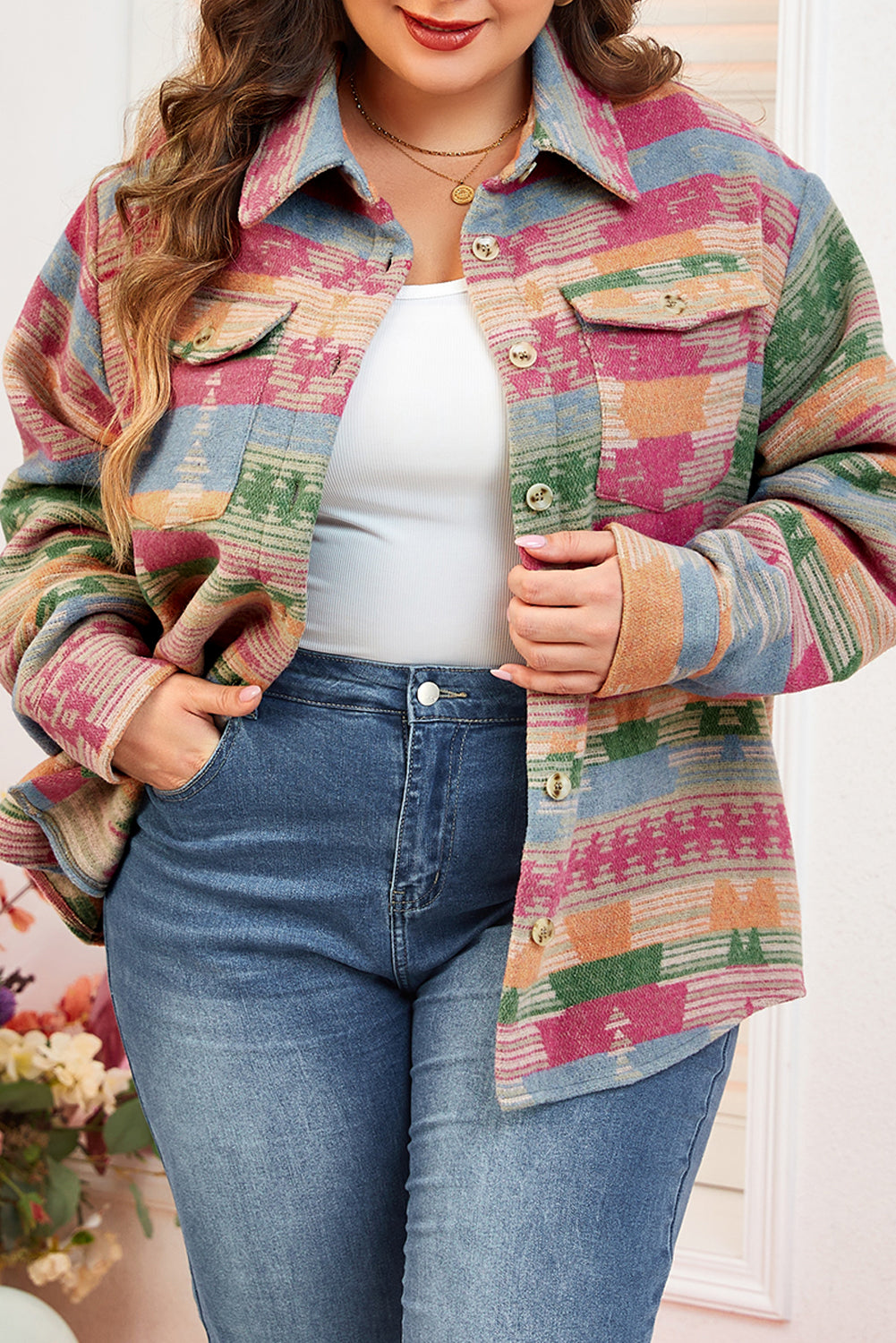 High Desert Rose Flannel