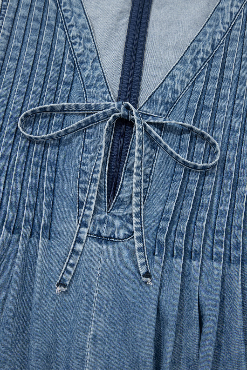 The Sweetwater Wide-Leg Denim Jumpsuit