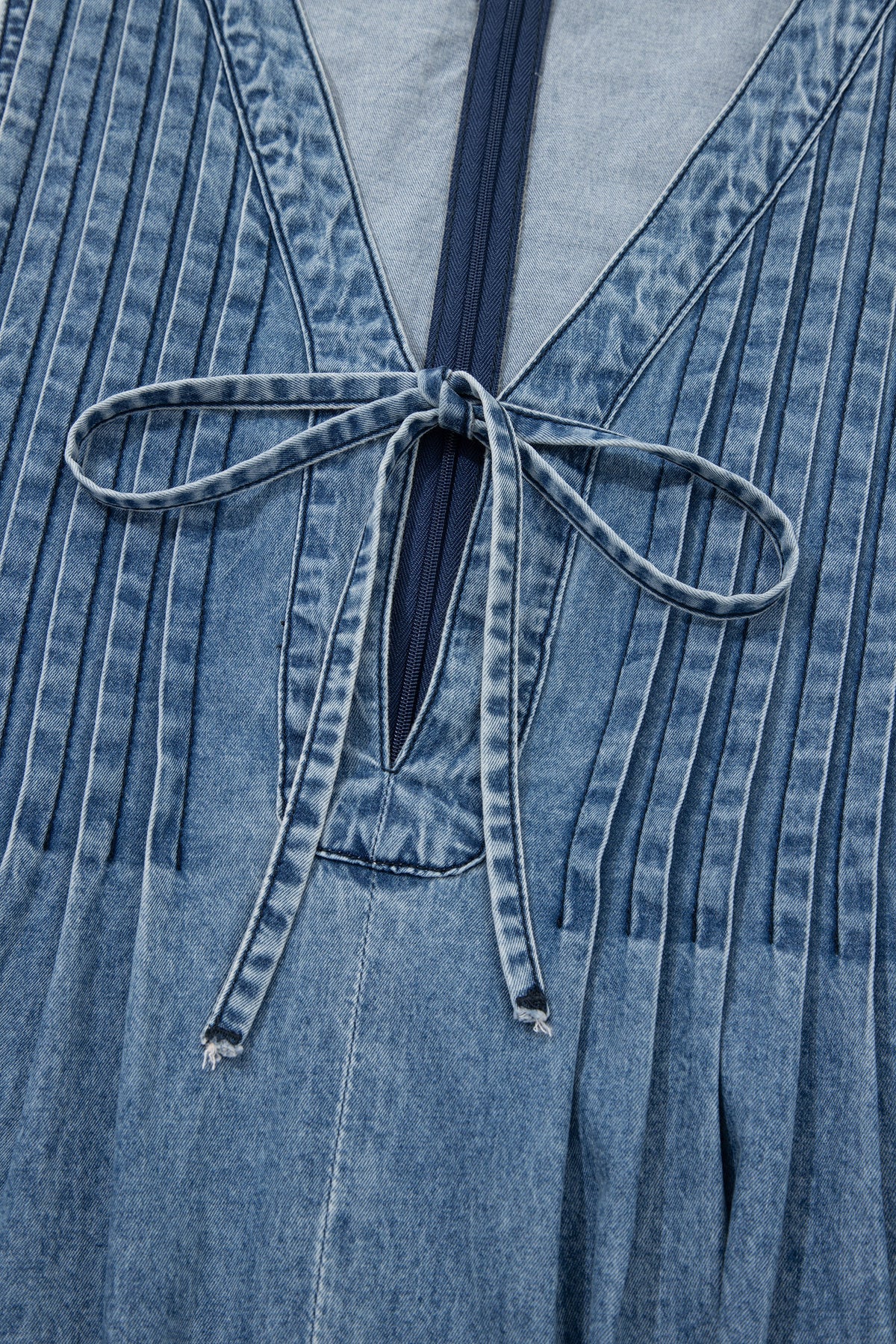 The Sweetwater Wide-Leg Denim Jumpsuit
