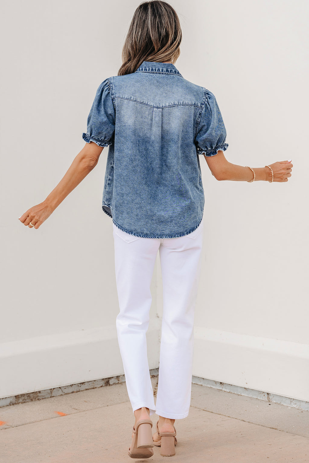 The Calamity Blue Snap Shirt
