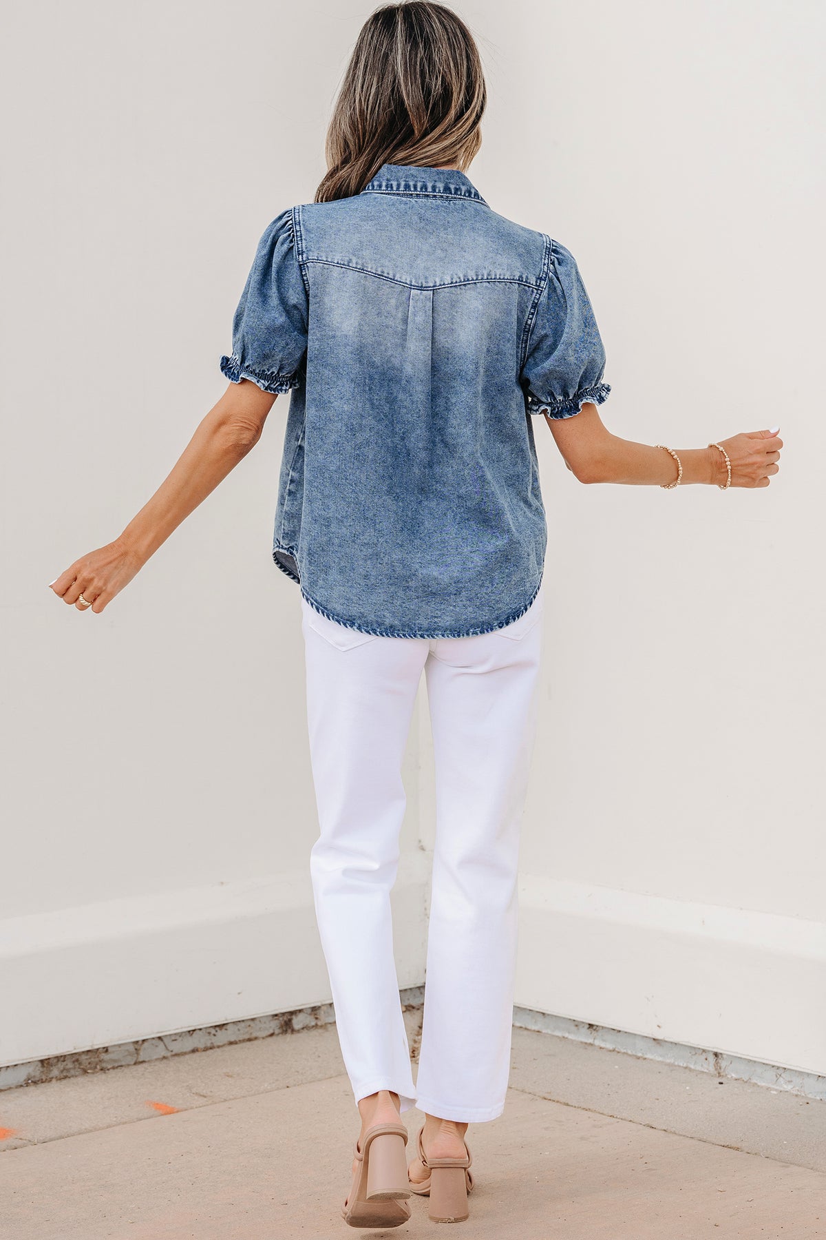 The Calamity Blue Snap Shirt
