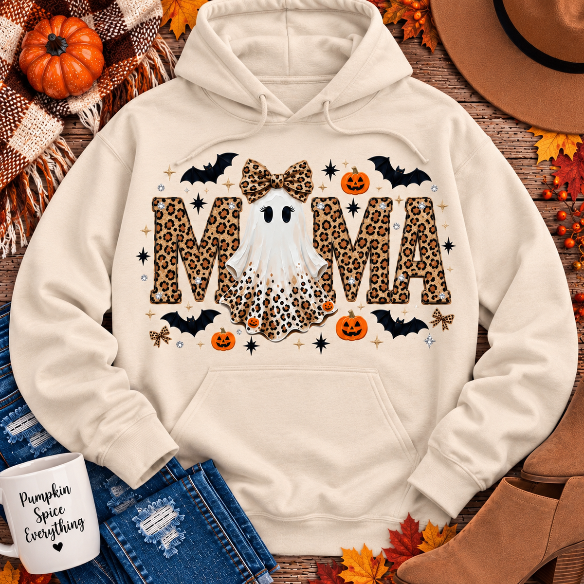 Ghost Mama Graphic Apparel