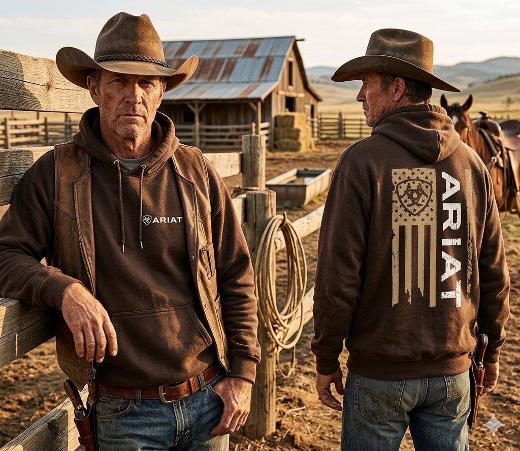 Ariat Flag Hoodie