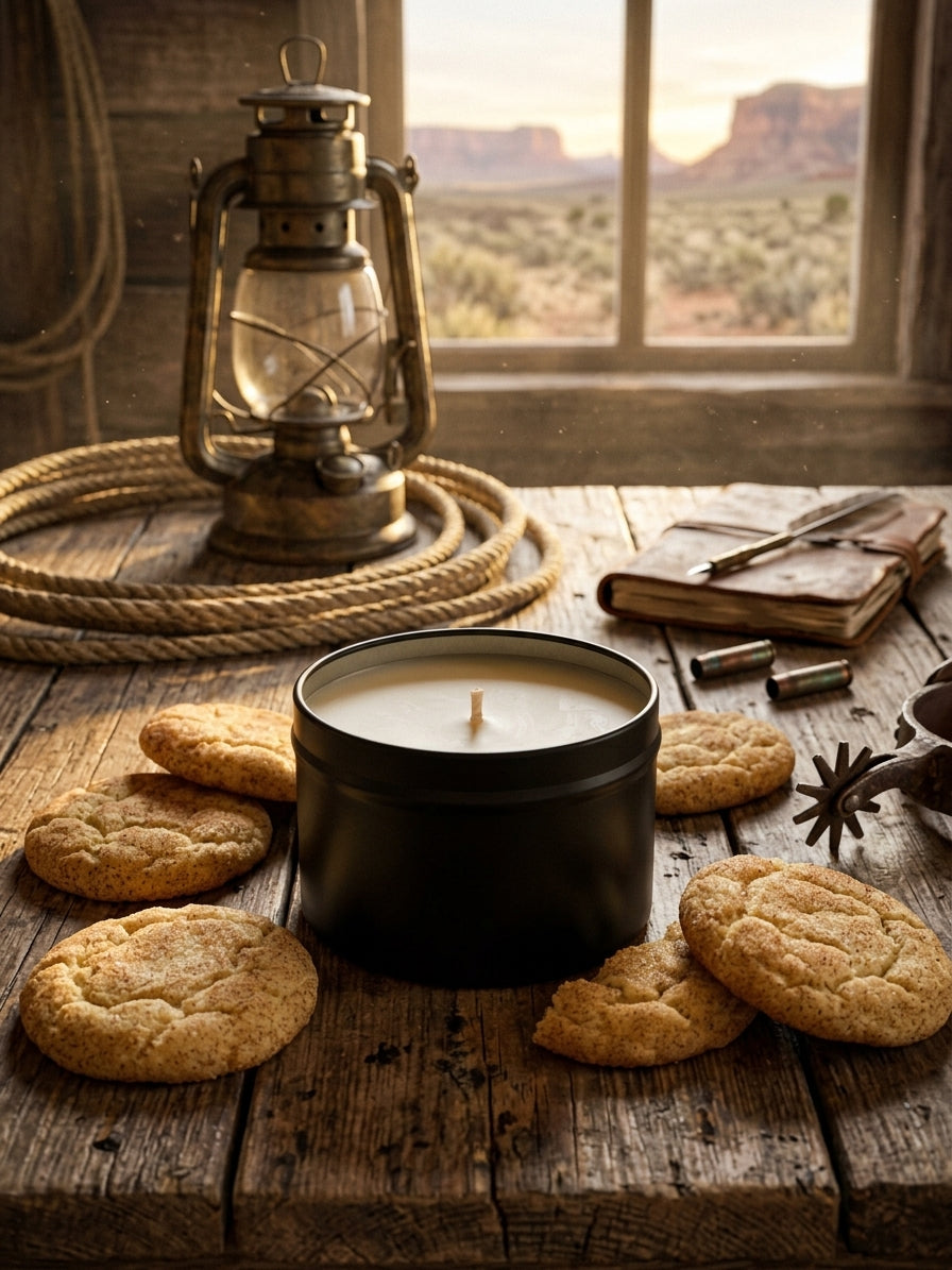 Chaps and Cinnamon Sugar Candle
