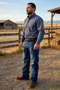 Spartan FR Boot Cut Jeans — lifestyle photo