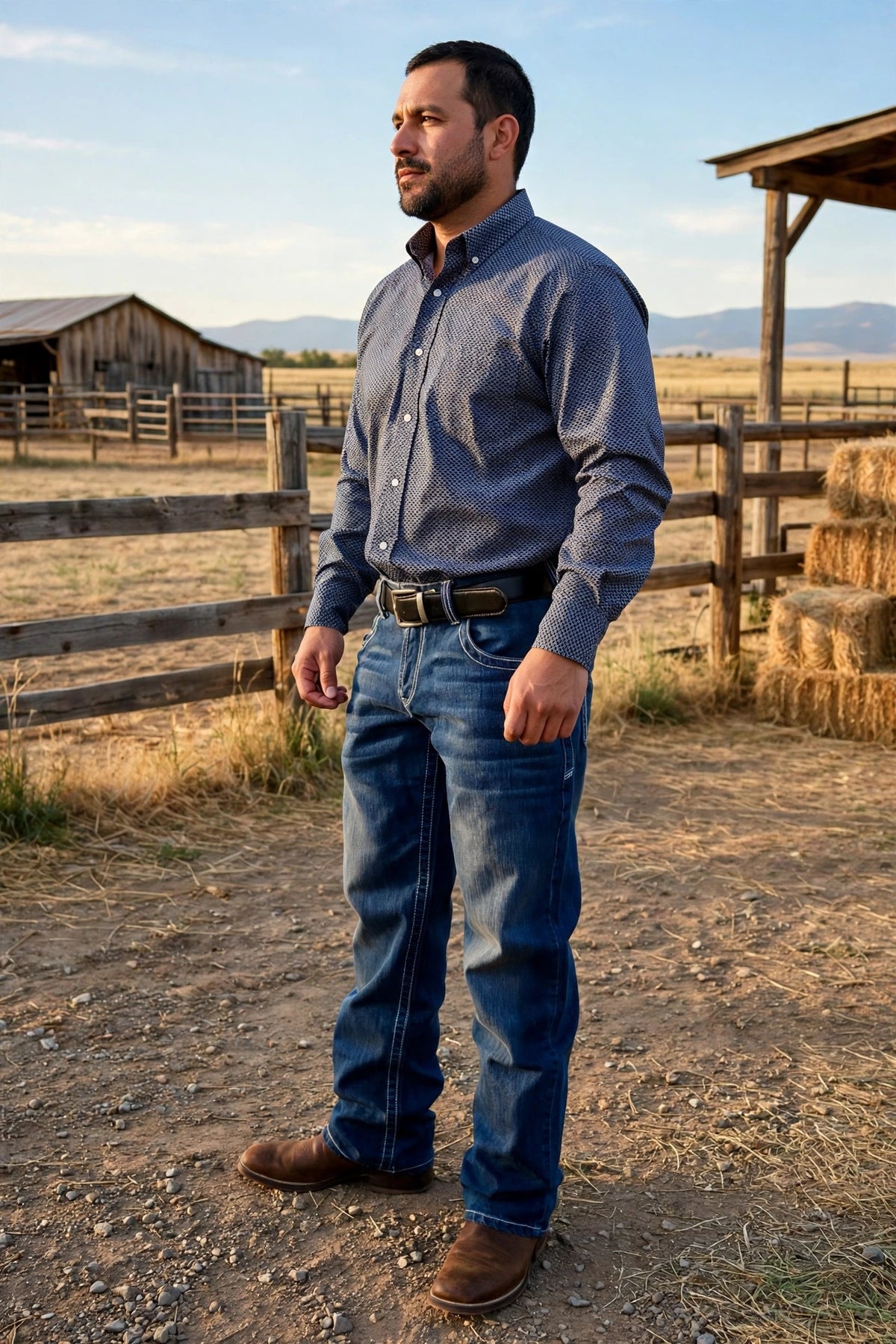 Spartan FR Boot Cut Jeans — lifestyle photo